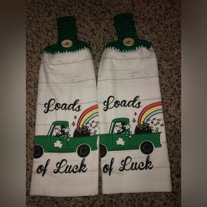 Mickey Mouse St Patrick’s Day Hanging Towel Set